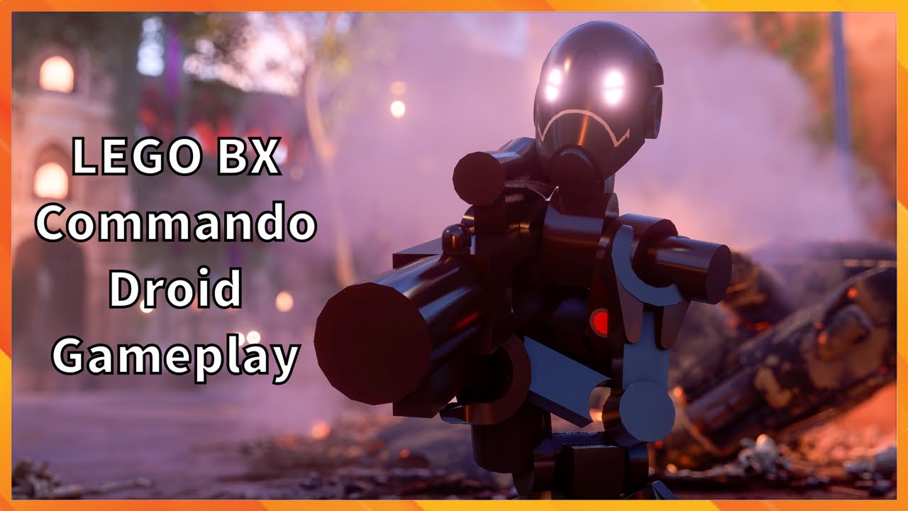 LEGO Star Wars Battlefront 2 BX Commando Droid Gameplay