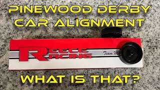 Pinewood Derby Car Alignment