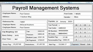 How to Create a Payroll Management Systems Using  Visual C++