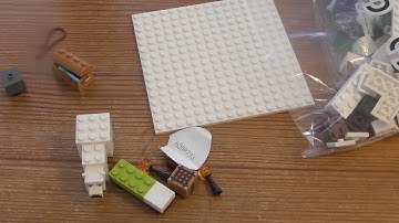 Building Lego Minecraft The Polar Igloo #SET 21142