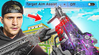 No *AIM ASSIST* might be a CHEAT CODE on warzone🤤
