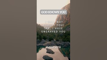 Thumbnail of Isaiah 49:16