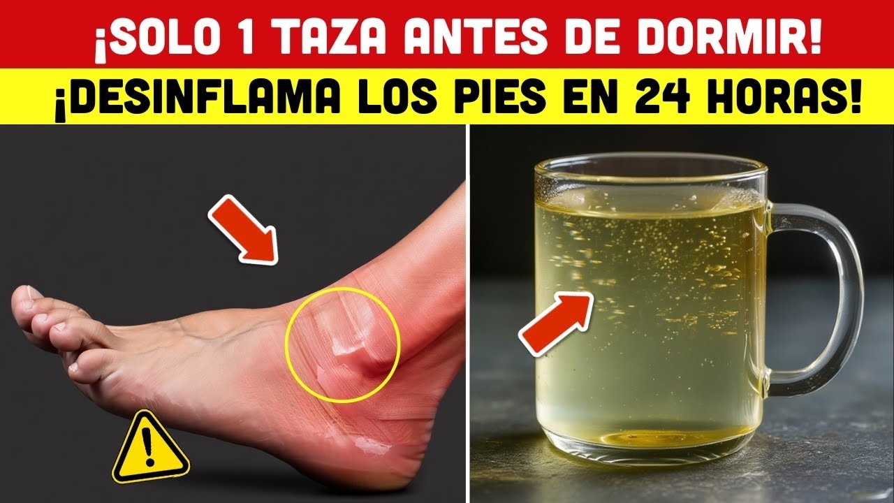 Haz ESTAS 5 Cosas Antes de Dormir y Amanece con las Piernas Desinflamadas