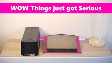 ALIEANWARE 13 R3 OLED with Graphics Amplifier The Best 13 inch gaming laptop turbo charged