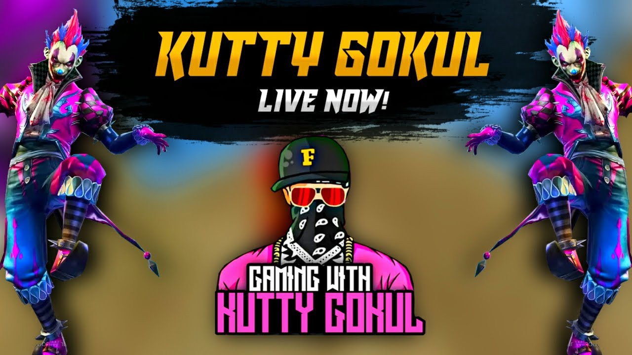 Road To 300k Family Kutty Gokul Is On Live Free Fire Live Tamil Youtube