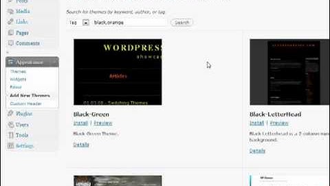 "Wordpress Made Simple" - Adding a theme