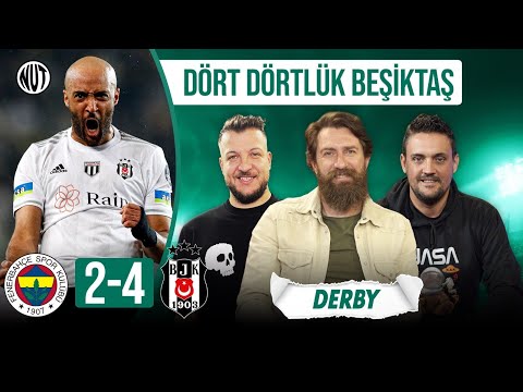 Fenerbahçe 2 – 4 Beşiktaş Maç Sonu | Erman Özgür Batuhan Karadeniz H.Gündoğar |#Derby