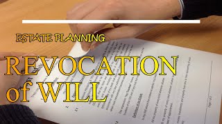 INFOGRAPHIC: Estate Planning Revocation of Will