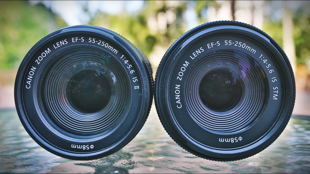 Canon Ef S 55 250 Is Ii Vs Stm