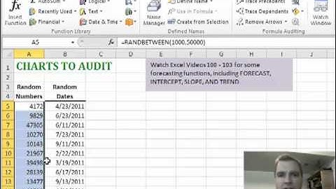 Excel Video 194 RANDBETWEEN