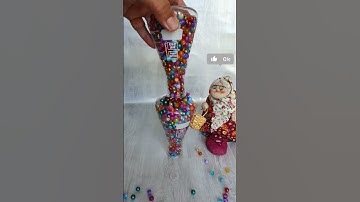 The Most Amazing Reverse Challenge. #ReverseFilming #ColorfulMarbles #GlassPearls