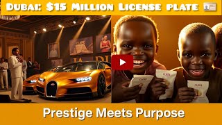 Dubai’s $15 Million Car License Plate | World's Most Expensive Car License Plate Dubai |