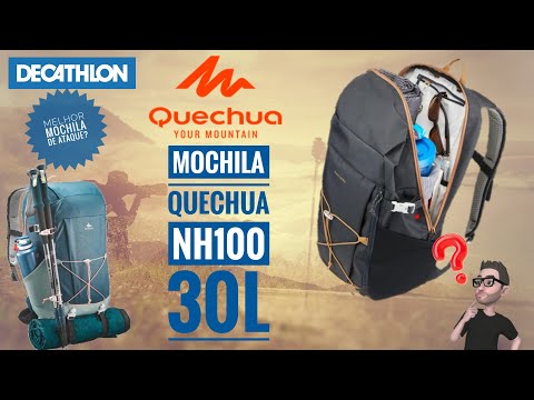 Mochila Quechua NH100 30L - A melhor mochila de Ataque? (Primeiras Impressões)