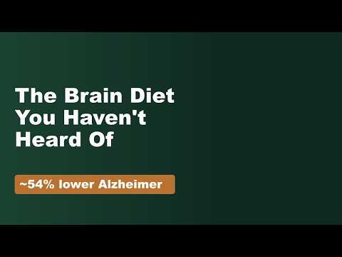 The MIND Diet and Alzheimer's Risk: What a 4.5-Year Prospective Study Found