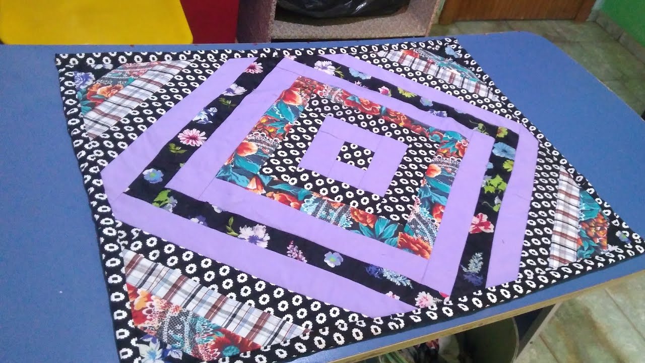 TAPETE DE TIRAS FEITO COM ROUPAS USADAS VÍDEO 04