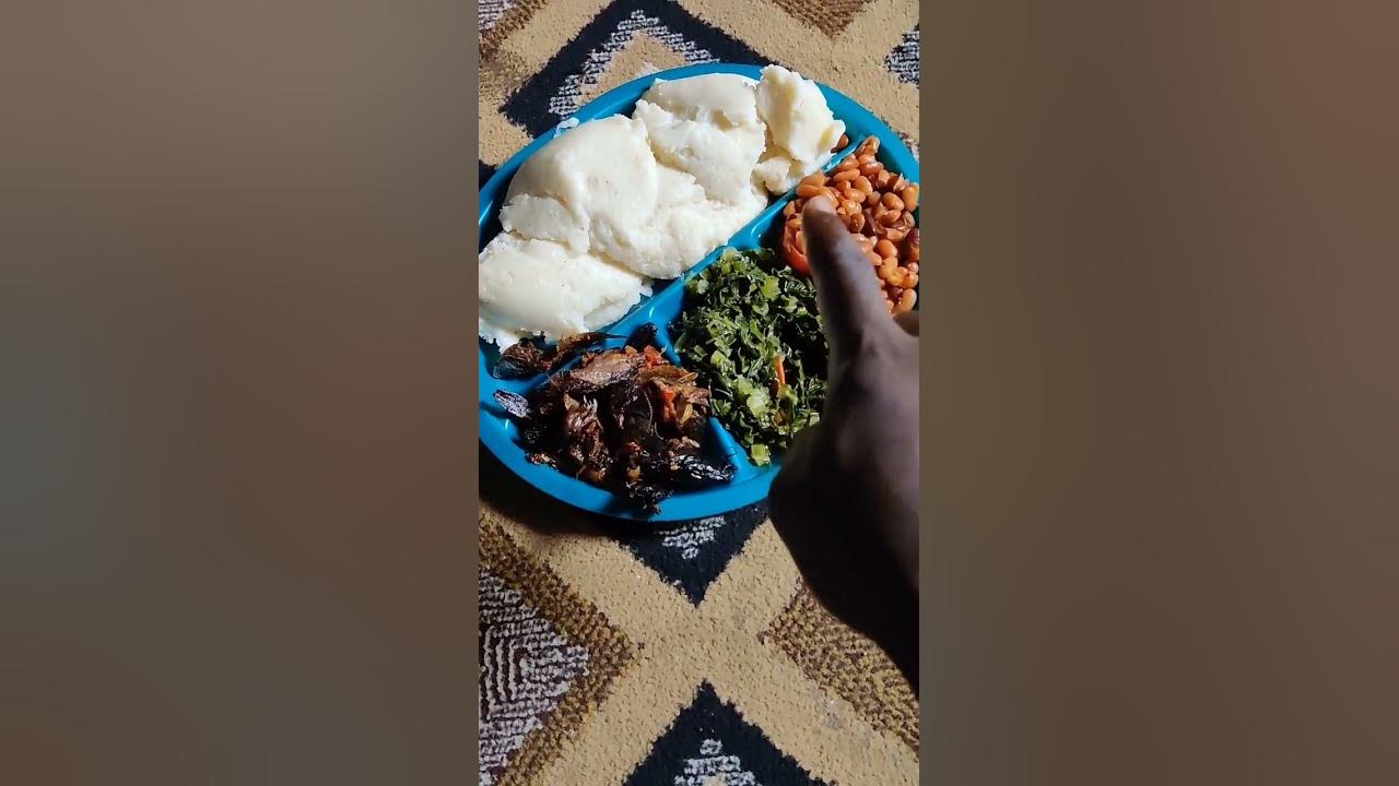 традиционная еда называется Фуфу 😋 #африка #food #замбия - YouTube