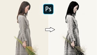 Turn Your Photos Into Sketches | 1 Min Photoshop Tutorial