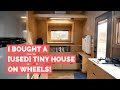 I Bought a [USED] Tiny House on Wheels—The Full Tour!