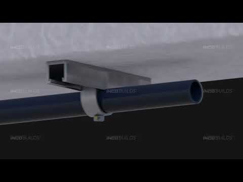 Video: Fijación a la pared de la tubería. Métodos de montaje. Abrazaderas, soportes, soportes