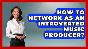 How To Network As An Introverted Music Producer? - Music Producer Mastery
