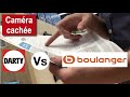 Service client darty vs boulanger  la camera cache