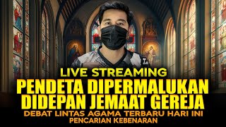 PENDETA DIPERMALUKAN DIDEPAN JEMAAT GEREJA SAAT MENGHADAPI UST ZUMA