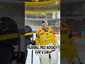 I played pro hockey (for one day) in Italy! #hockey #prohockey #dayinthelife #vlog