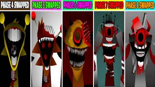 Phase 4 Swapped Vs Phase 5 Swapped Vs Phase 6 Swapped Vs Phase 7 Swapped Vs Phase 8 Swapped