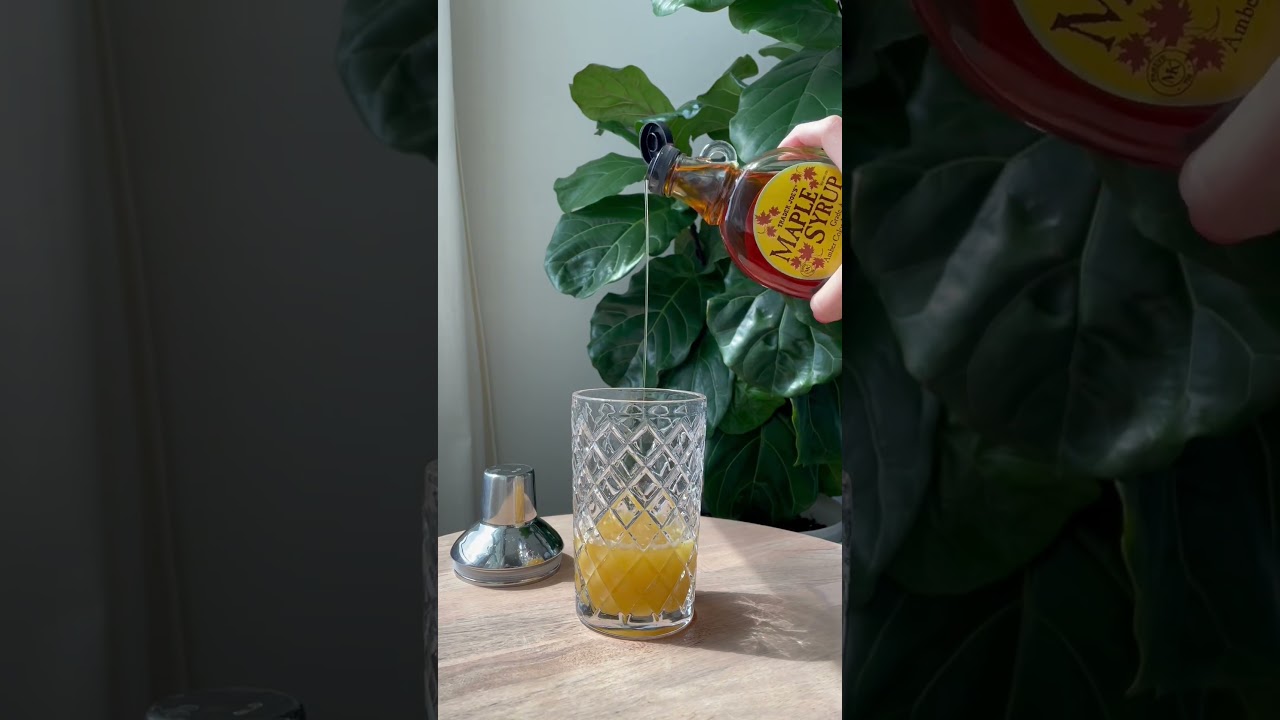 The first Fall mocktail recipe of the season! Honey Apple Crisp Mocktail 🍂🍎