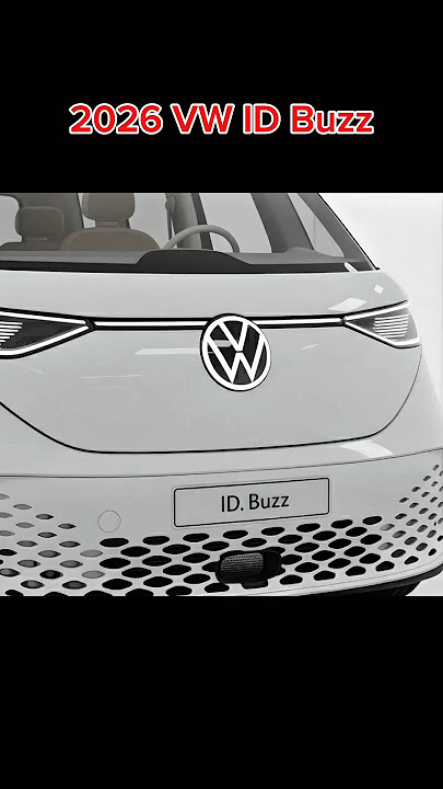 2026 VW ID. Buzz: The Electric Microbus Returns 🚐 #shorts #luxautox #vwelectric