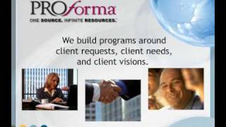 Proforma - One Source Infinite Resources http://www.proformamediasolutions.com/gis