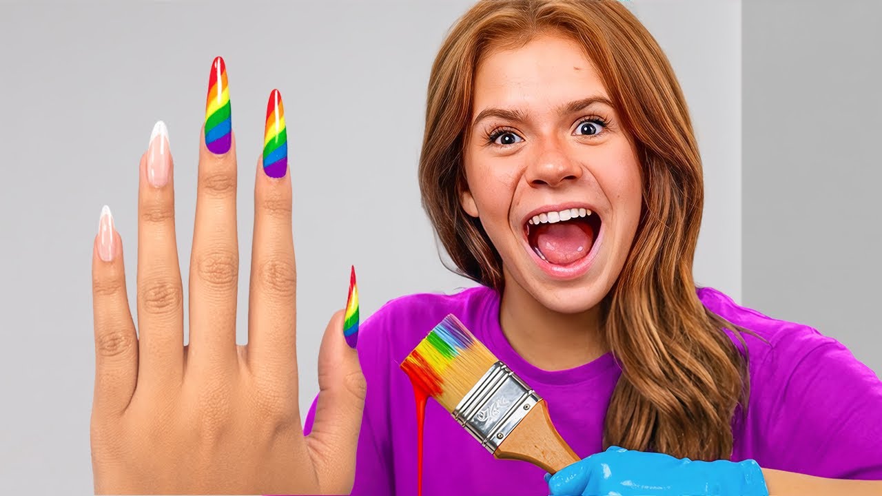 Best Nail Art Wins $1,000! - YouTube