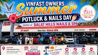 VinFast Owners Summer Potluck Nails Day 2026 - Anh Em VF hop mat he va lam dep