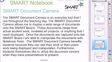 SEE SMART Notebook  SMART Document Camera