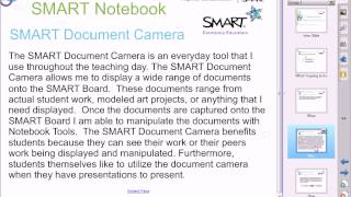SEE SMART Notebook  SMART Document Camera