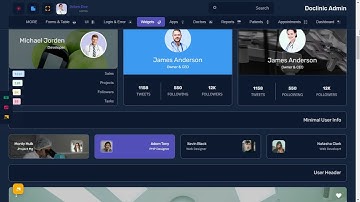 Hospital Dashboard UI Kit Bootstrap Admin Templates with RTL Dark Theme