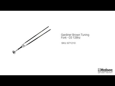 Gardiner Brown Tuning Fork C0 128hz 871210