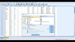 How to open MS access Database in SPSS using Syntax file command