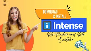 How to Download & Install Intense Shortcodes and Site Builder Plugin | Free GPL Download