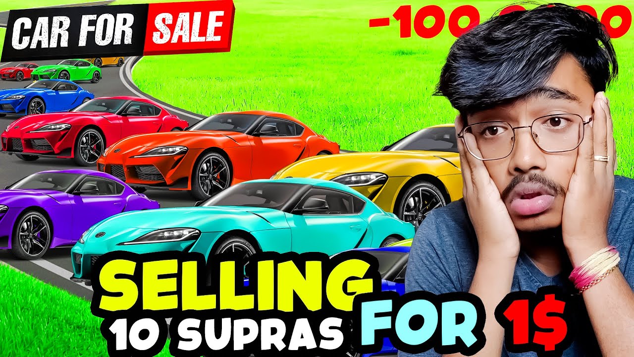 I Bought 10 Supras and Sold Them for $1 Each!