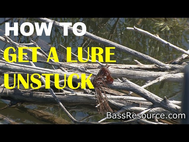 Retrieving Snagged Lures, How To Un-Snag A Lure