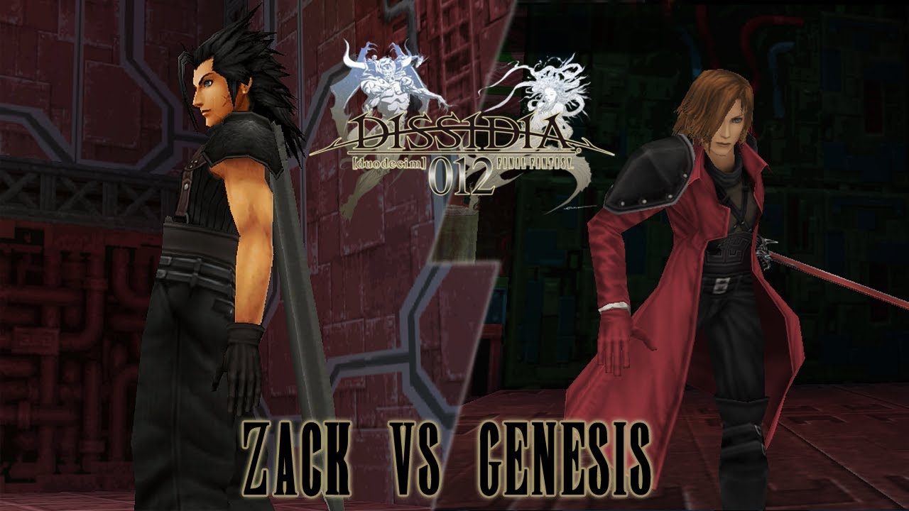 Dissidia 012 [HD] ۩ #36: Zack (Cloud DLC) vs Genesis (Sephiroth DLC) in