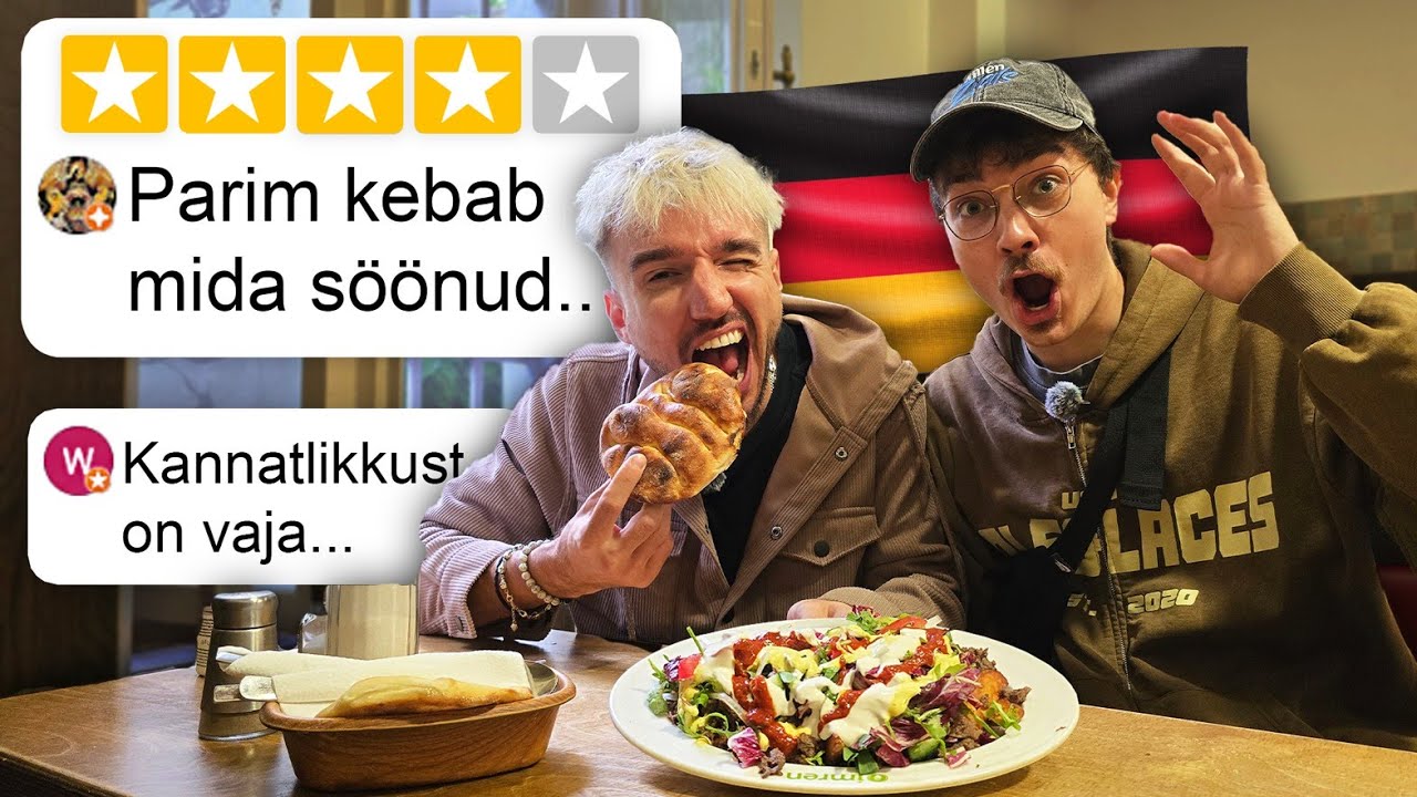 Otsime Saksamaa PARIMA Kebabi..?! (Google Hinnangud 14)