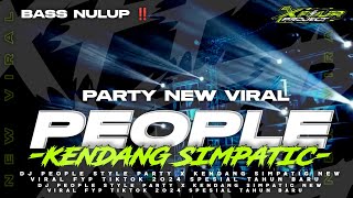 DJ PARTY CEK SOUND ‼️ PEOPLE STYLE PARTY BAS NGUK KENDANG SIMPATIC || X FOUR PROJECT