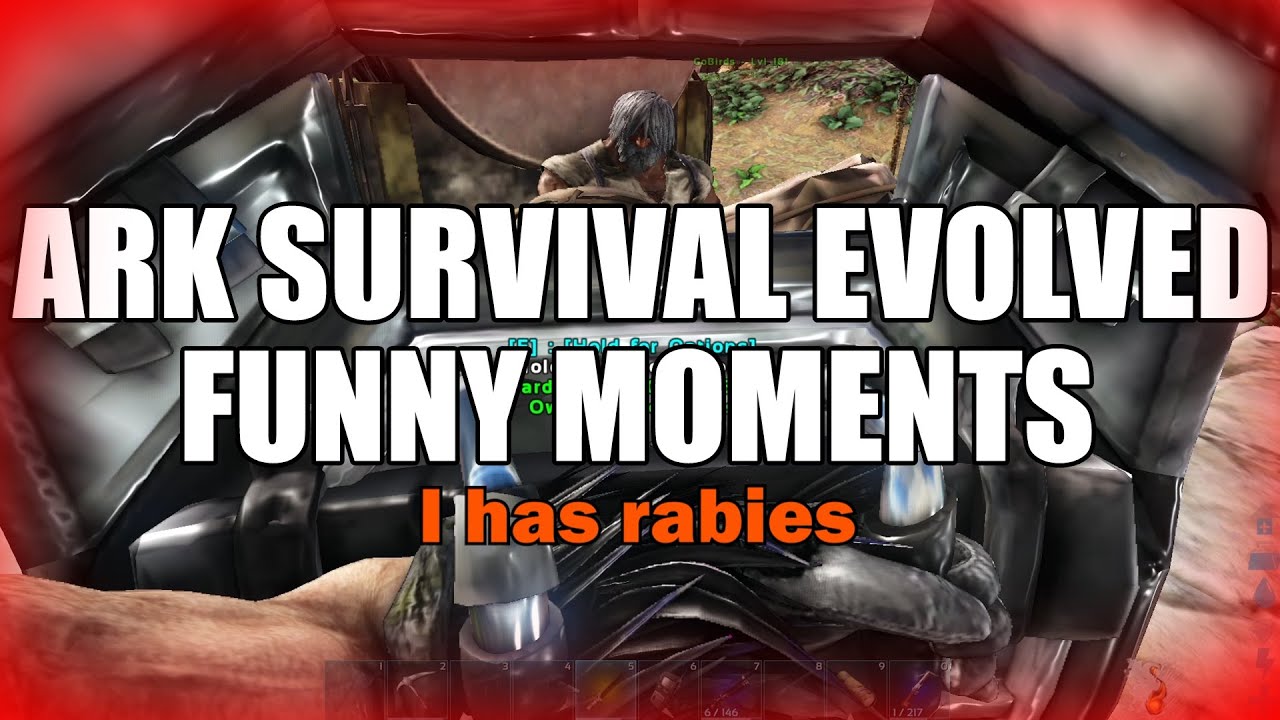 Funny Moments In ARK SURVIVAL EVOLVED, and others.