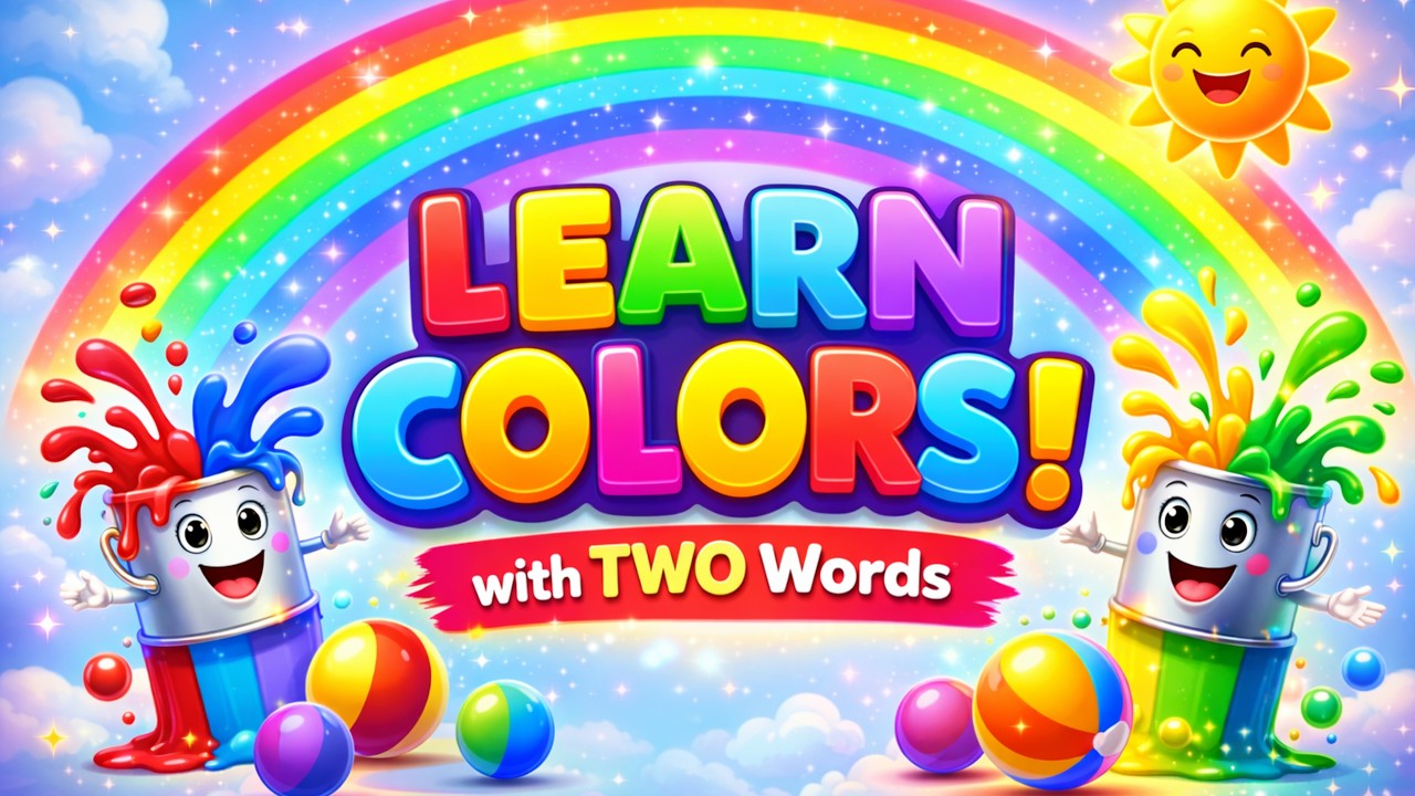 Colors Song for Kids 🌈 - Learn ABC Colors | Fun Cartoon Nursery Rhyme ...