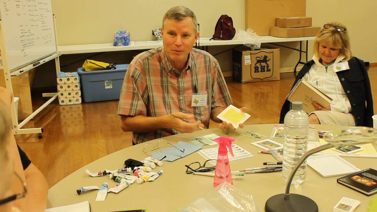 Wes Siegrist Teaching at TexArt