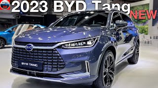 All NEW 2023 BYD Tang - FIRST LOOK interior, exterior (Luxury 7 Seat EV SUV)