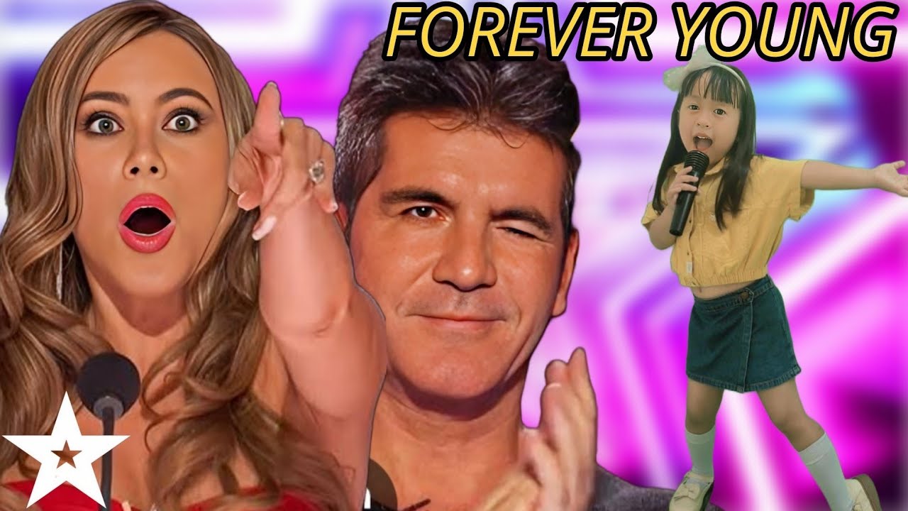 Golden Buzzer : simon cowell cried when he heard the song Forever Young with an exreordinary voice