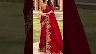 Karwa Chauth Special Red Colour Saree Designs